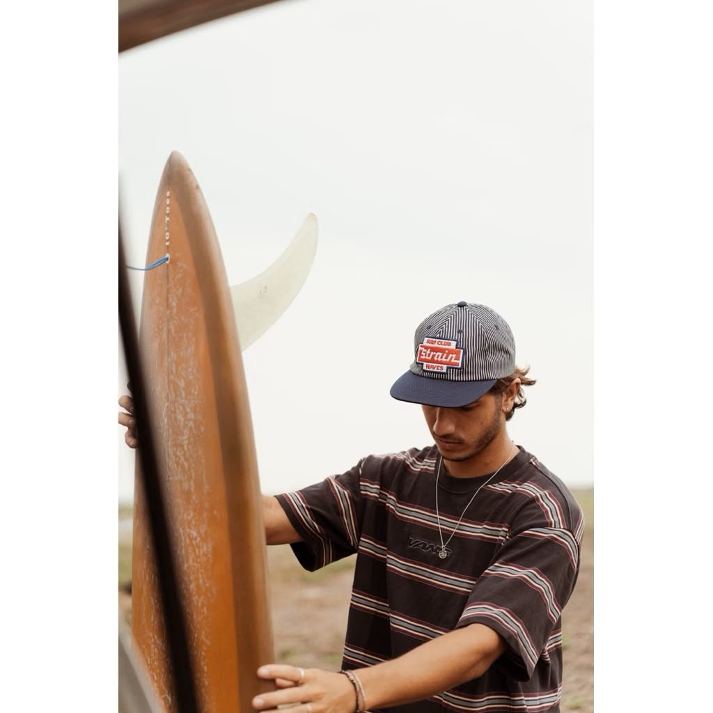 Strainwaves Hickory White 6 Panel