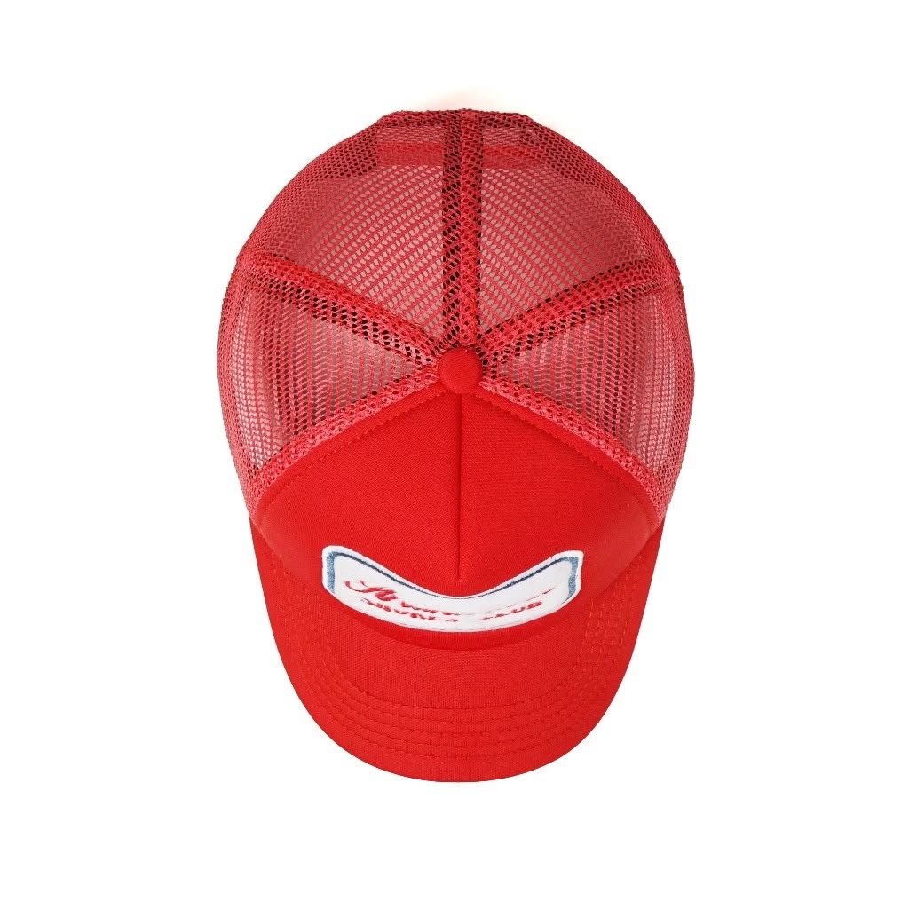 Strainwaves Shores Club Trucker Hat Red
