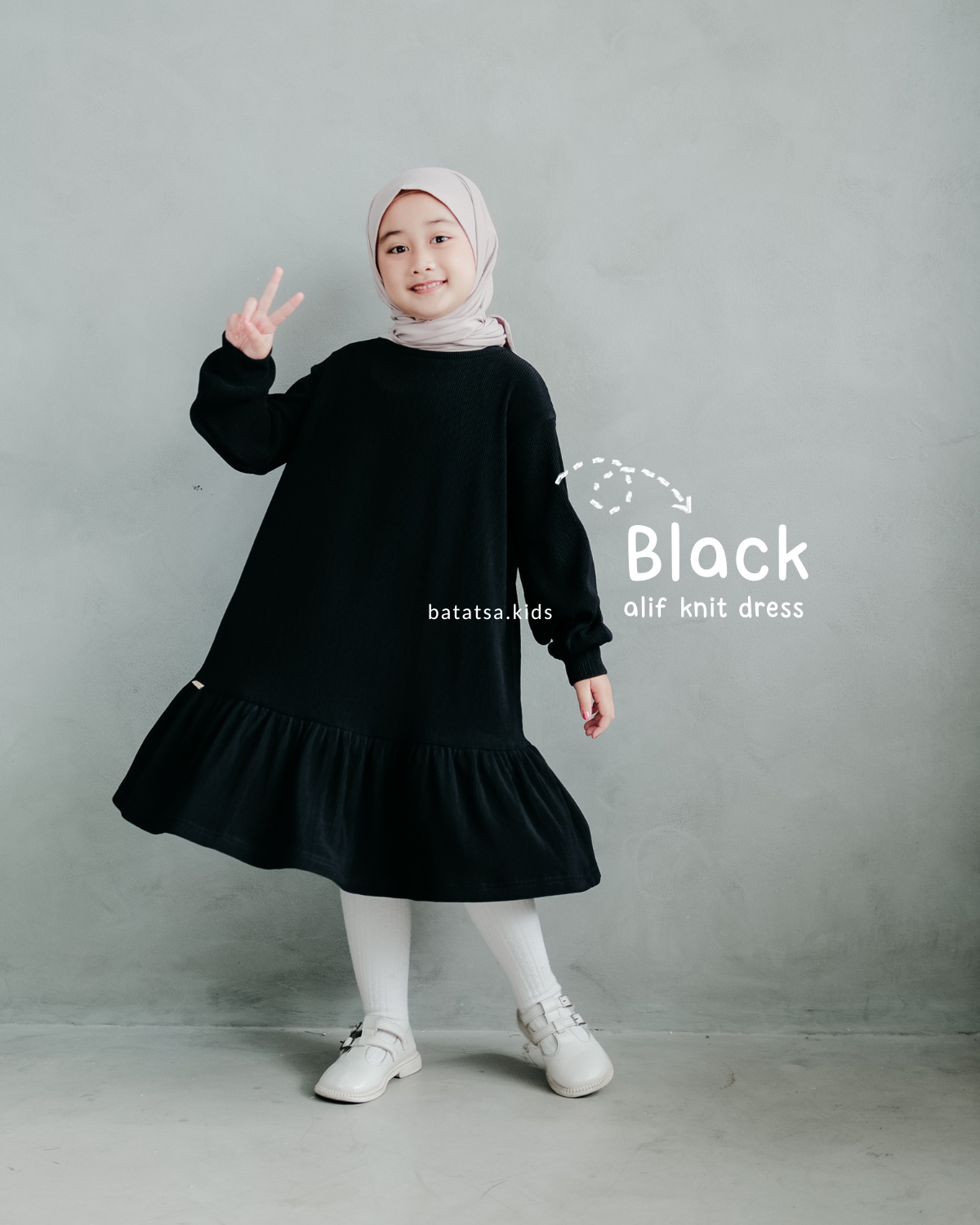 ALIF KNIT DRESS