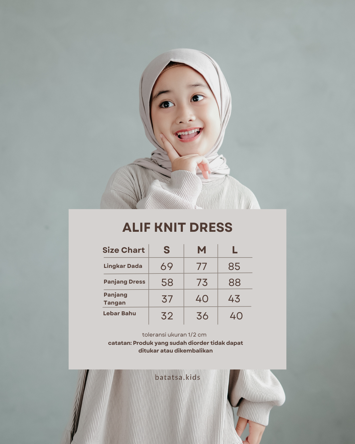ALIF KNIT DRESS