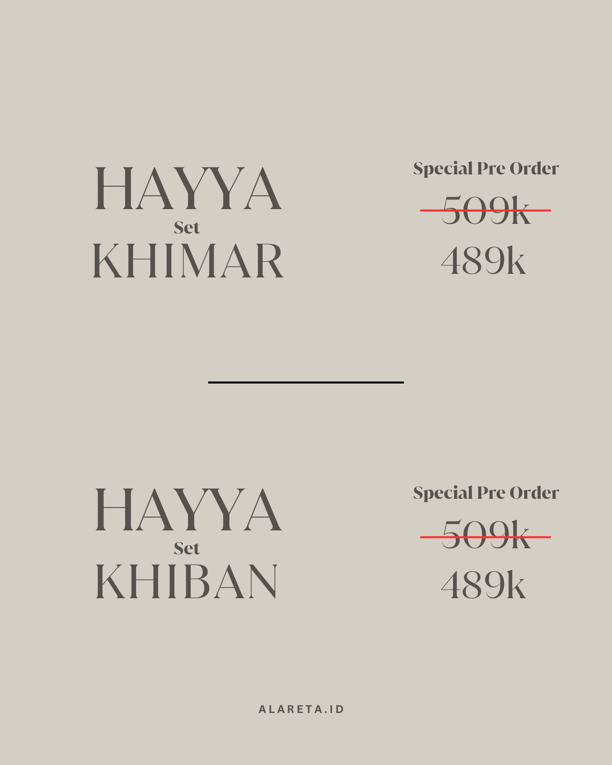 HAYYA SET KHIBAN