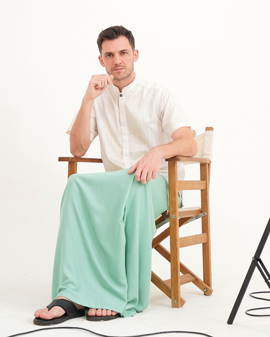 Hugo Saroong 001 Light Green