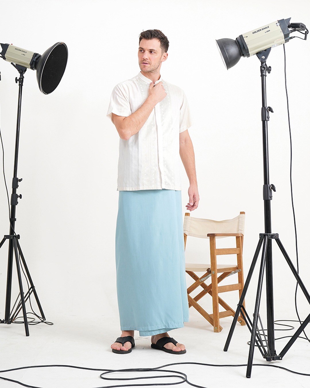 Hugo Saroong 001 Light Blue