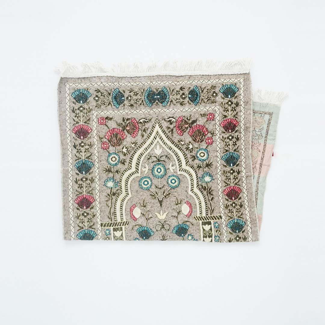 Tiara Prayer Mat 038 Light Grey 01