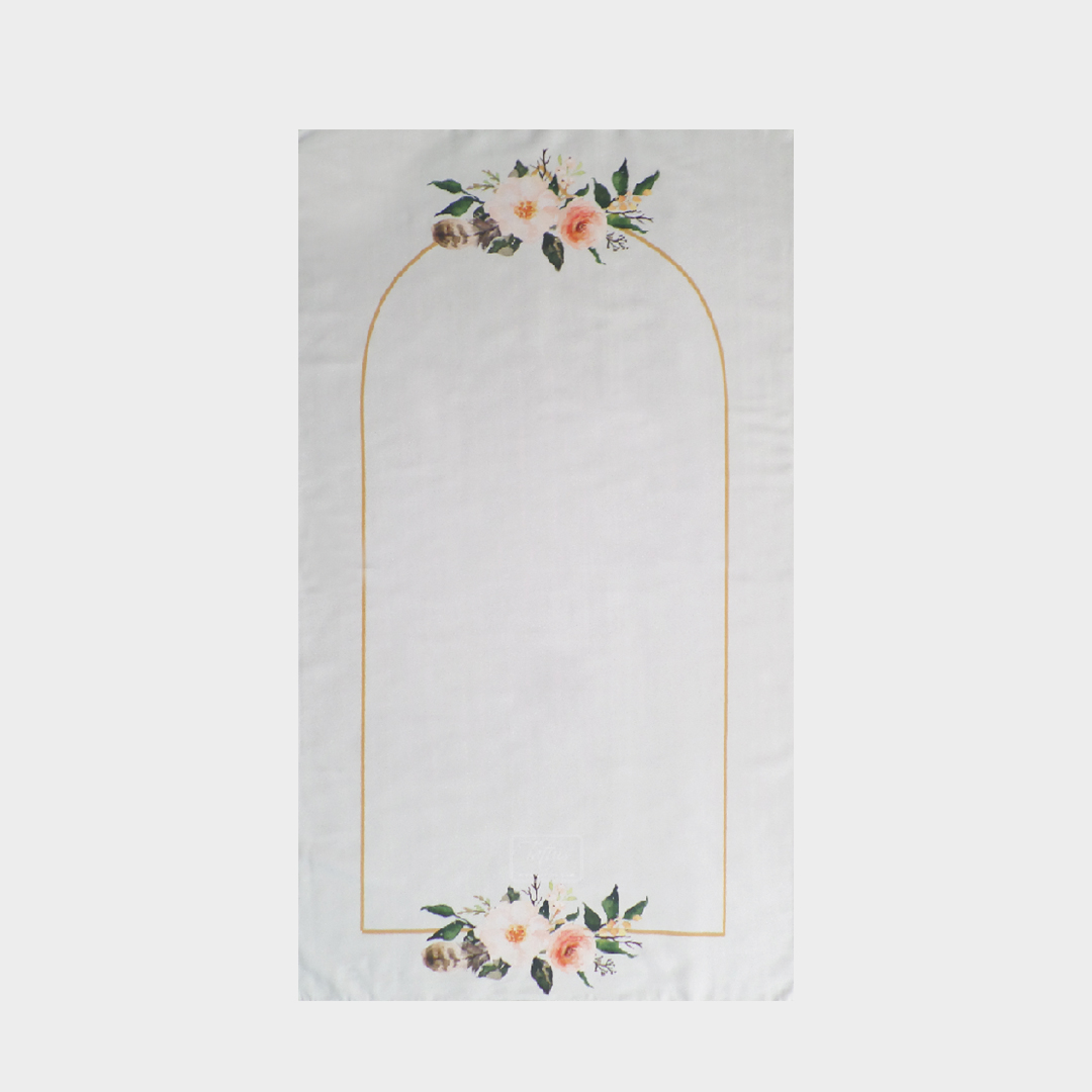 Tiara Prayer Mat 028 Baby Grey