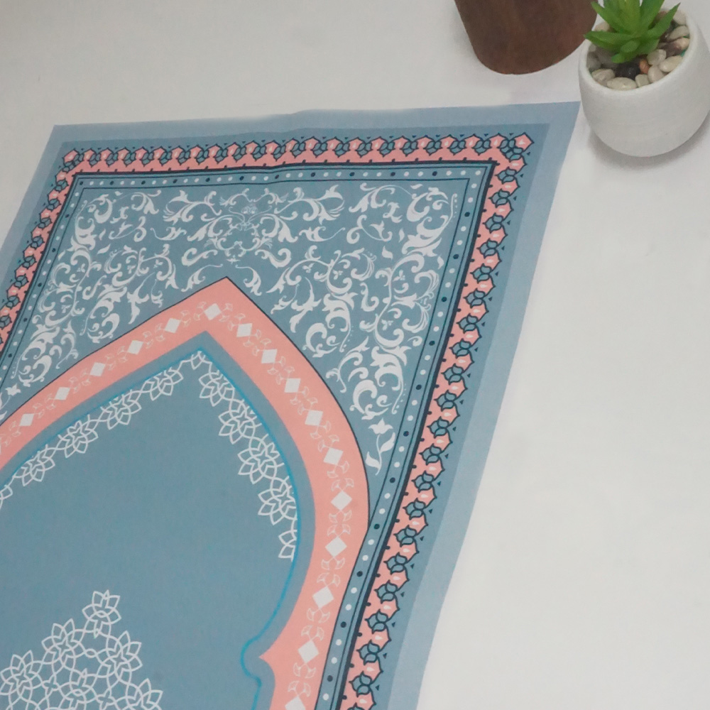 Travel Prayer Mat Tiara 066 Blue
