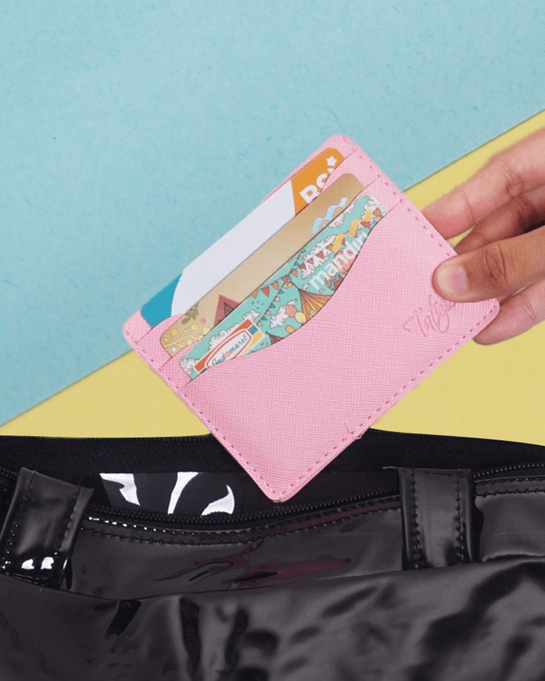 Card Wallet Baby Pink