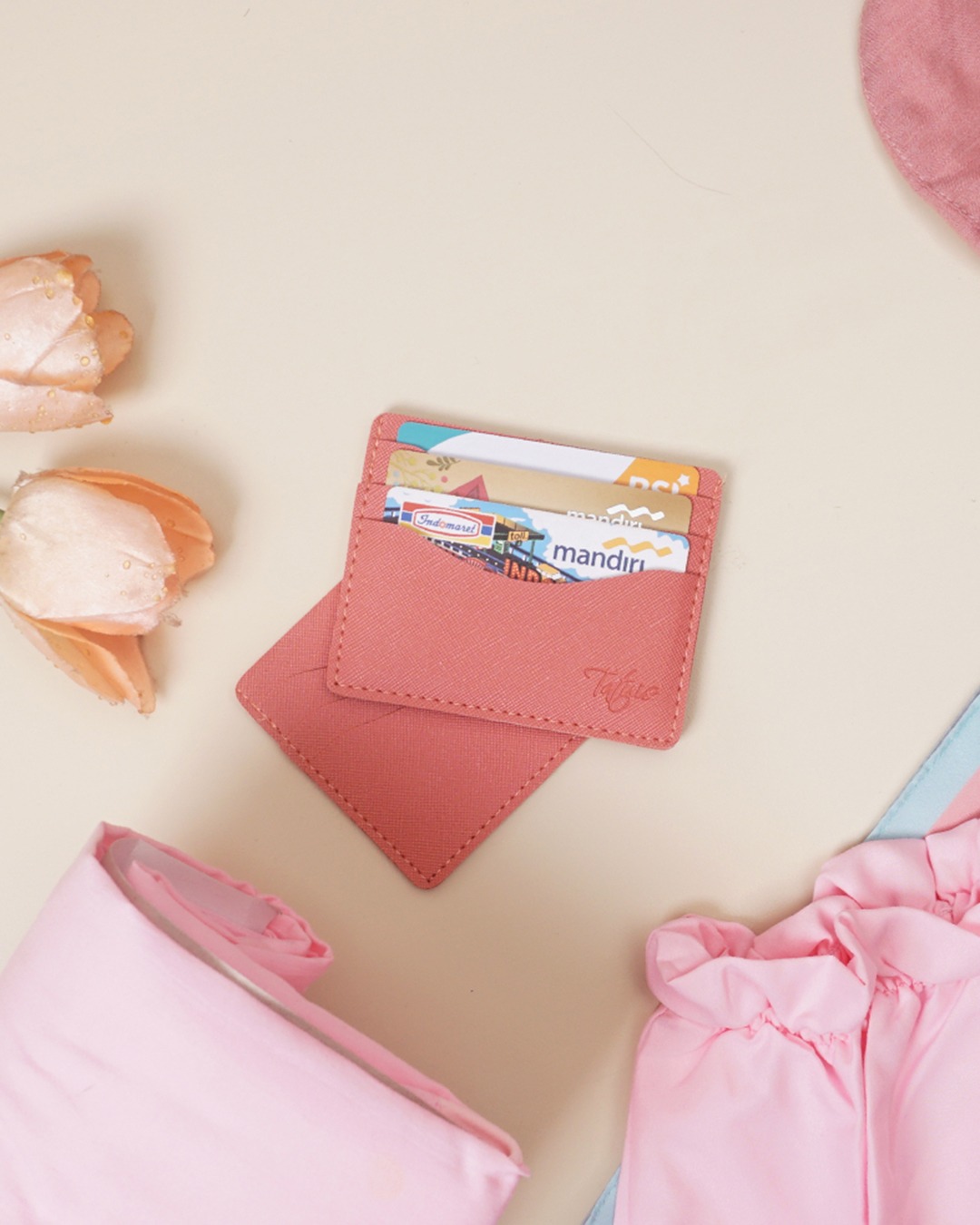 Card Wallet Rose Pink