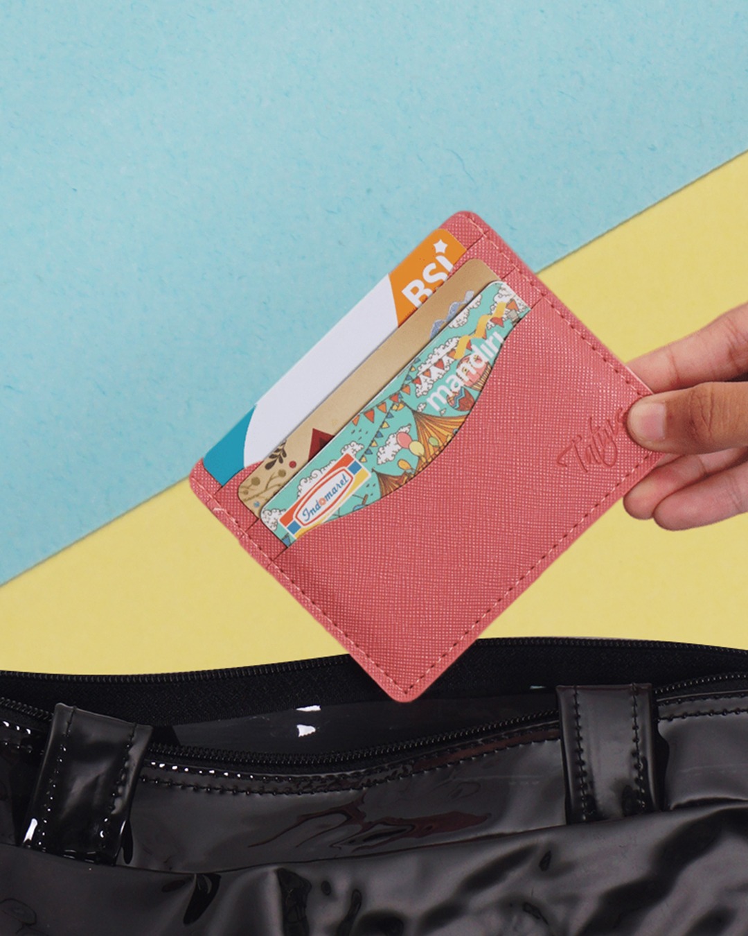 Card Wallet Rose Pink