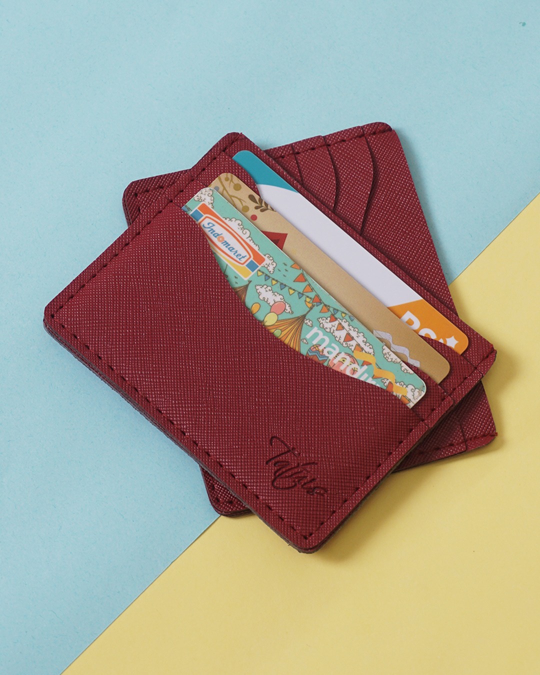 Card Wallet Maroon