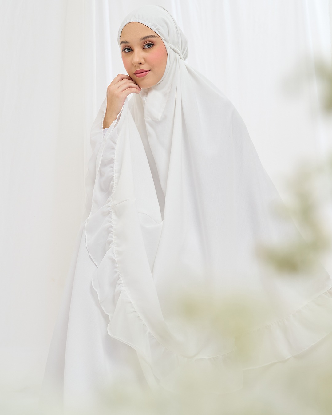 Mukena Spesial Haji Broken White SNI