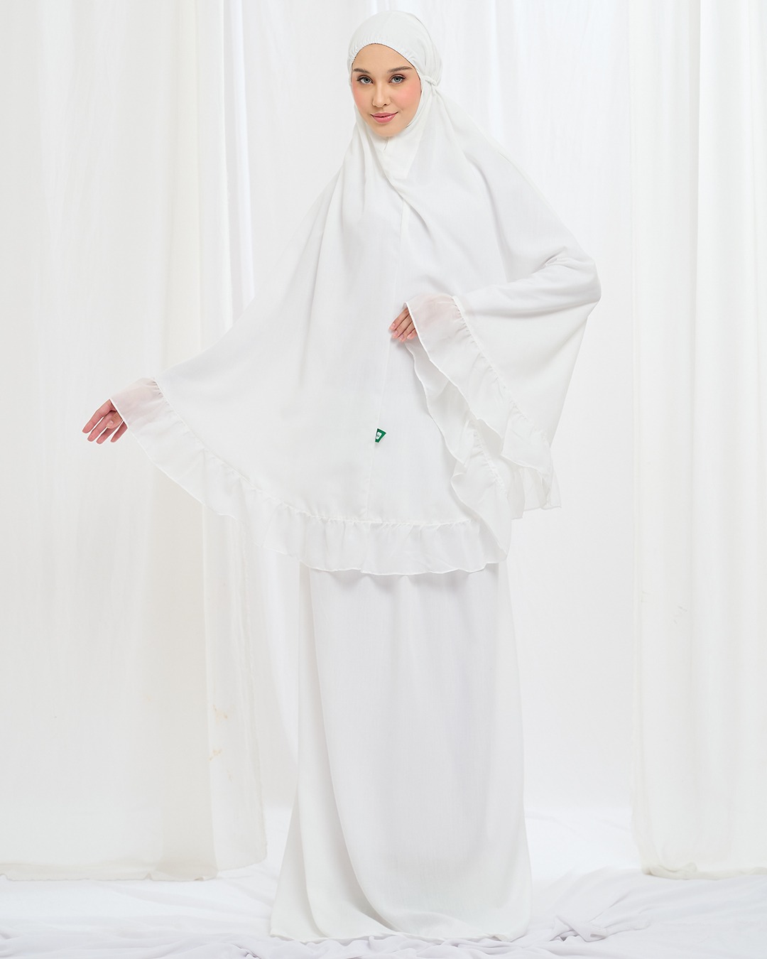 Mukena Spesial Haji Broken White SNI