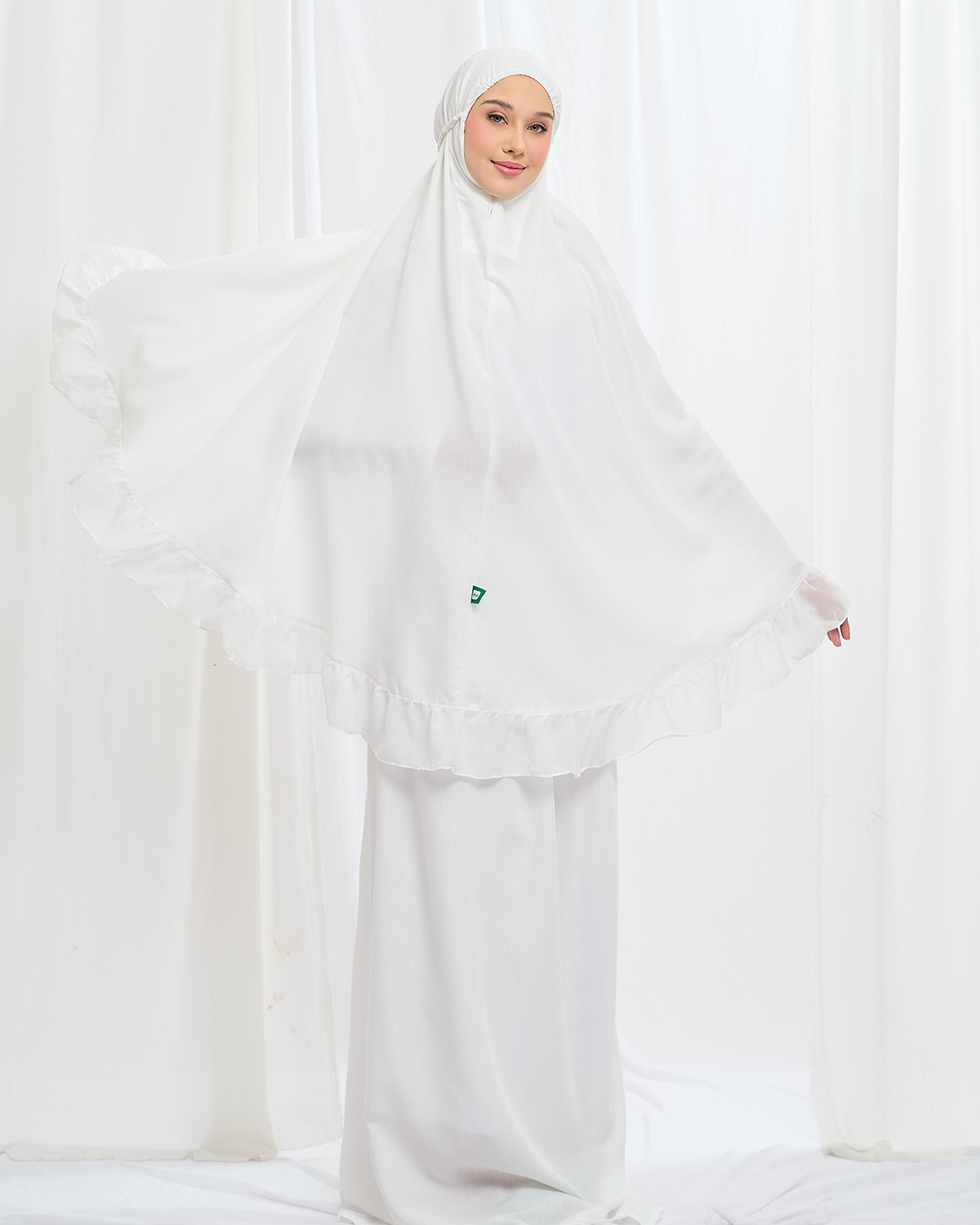Mukena Spesial Haji Broken White SNI