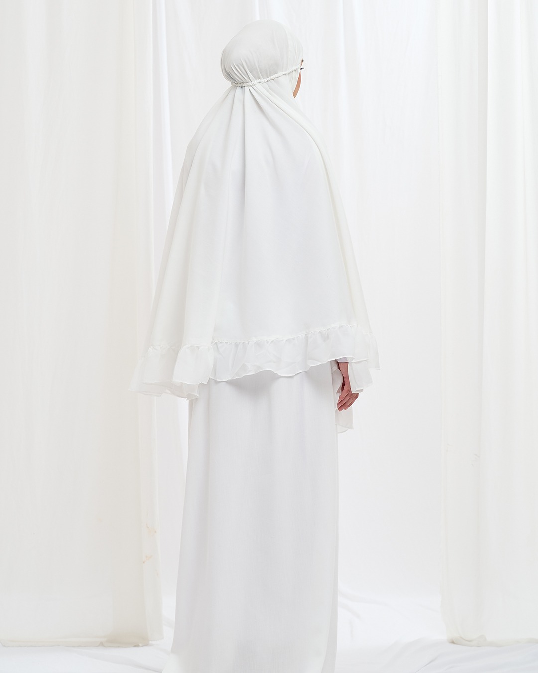 Mukena Spesial Haji Broken White SNI