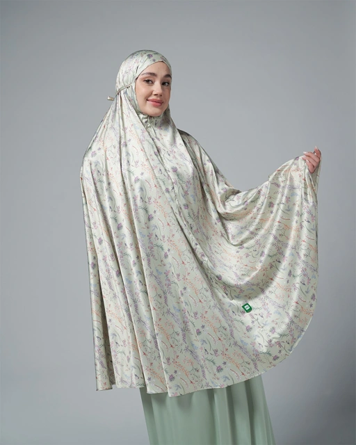 Image of Winonamodest x Tatuis - Mukena Green