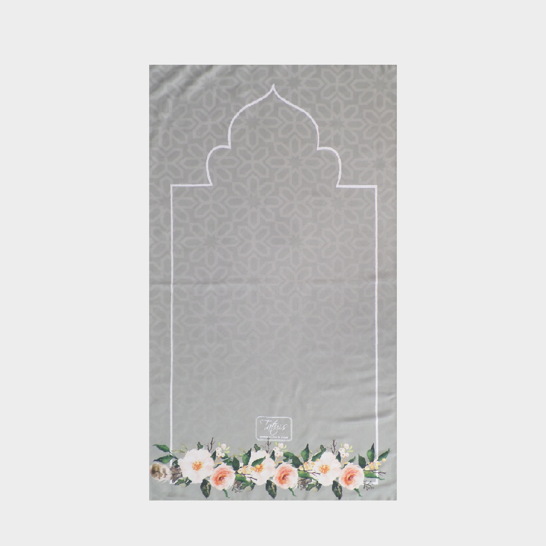Tiara Prayer Mat 028 Dark Grey
