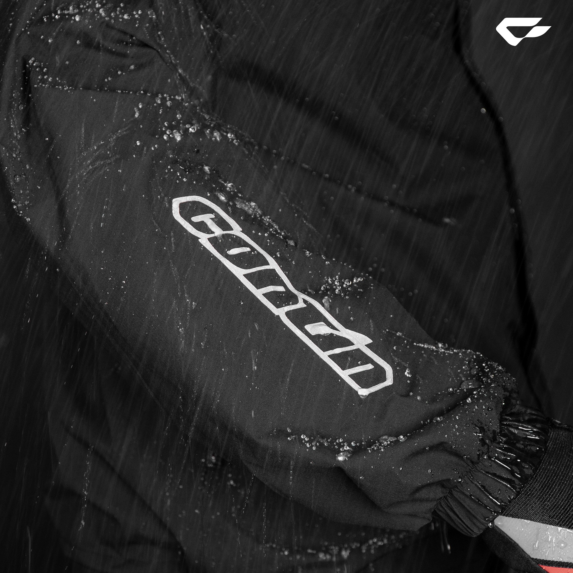 Rain Coat CR02 - Black