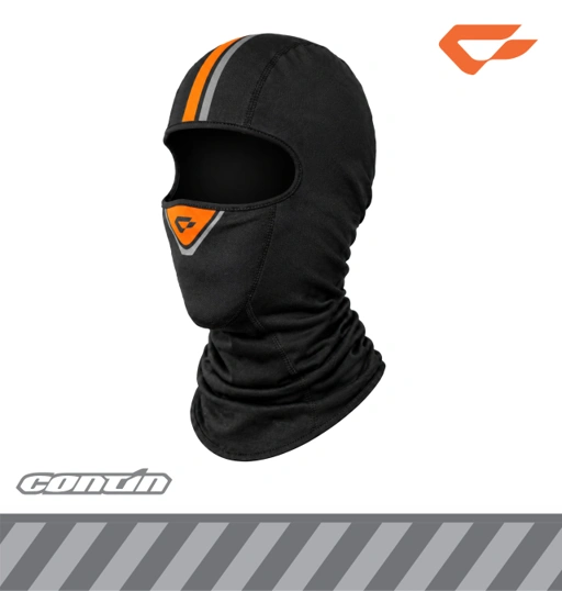 Continmoto Masker Motor Full Face Balaclava Katzen - Black