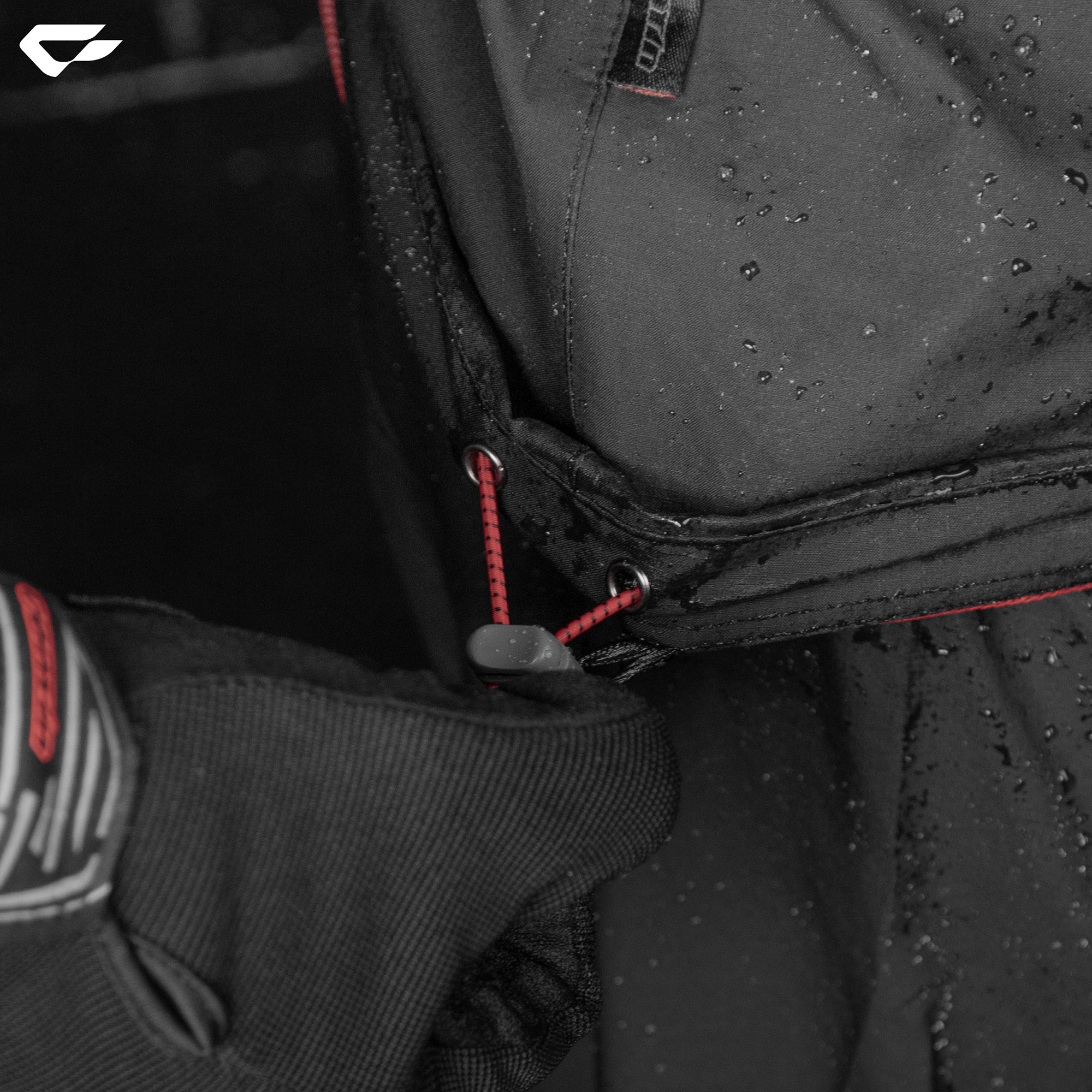 Rain Coat CR02 - Black