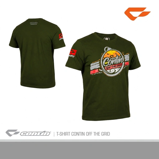 T-Shirt Bikers Contin Off The Grid - Army [Limited Stock]