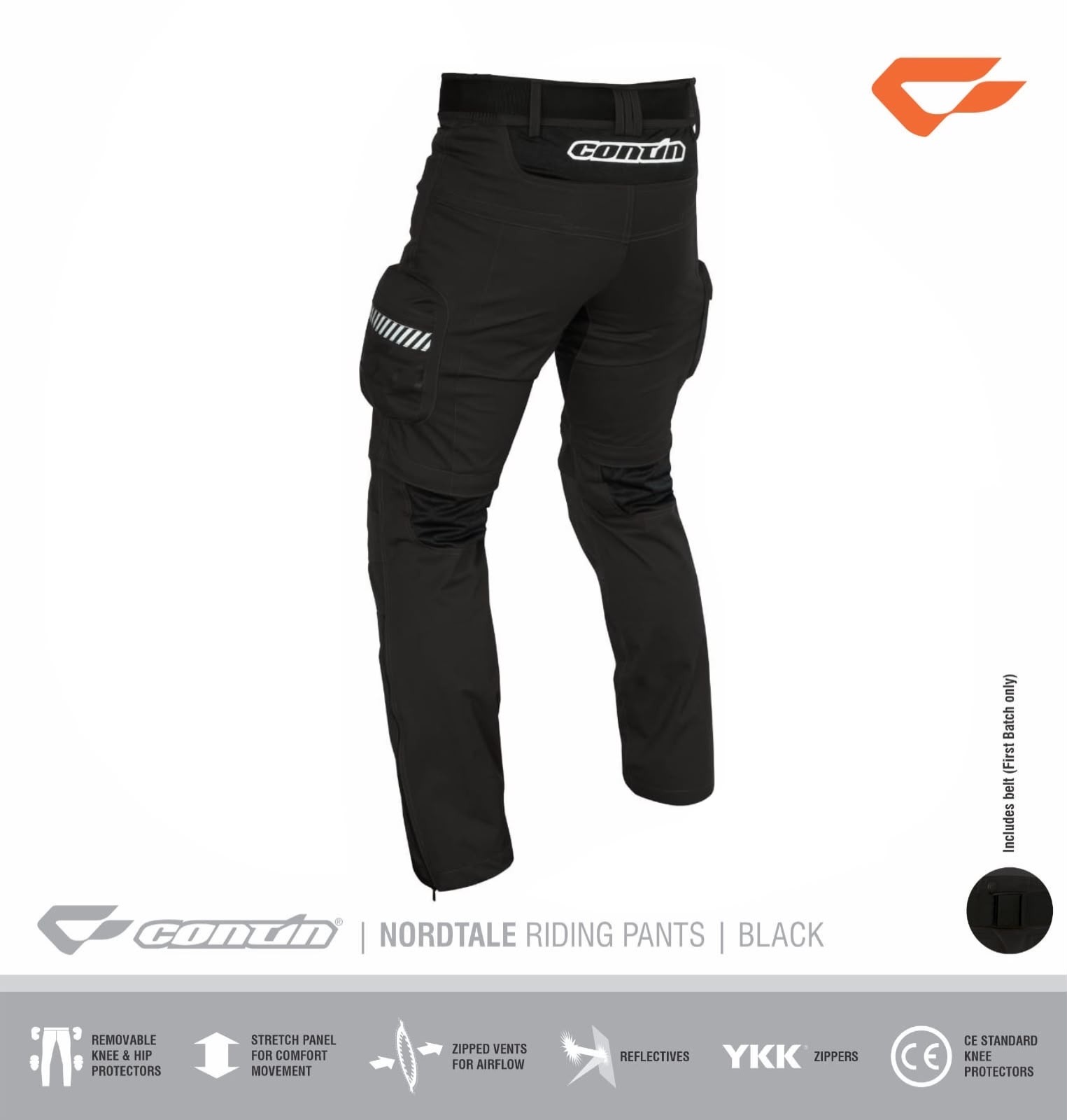 Nordtale Riding Pants - Black
