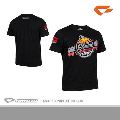 T-Shirt Bikers Contin Off The Grid - Black [Limited Stock]