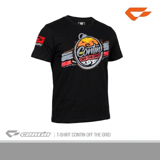 T-Shirt Bikers Contin Off The Grid - Black [Limited Stock]