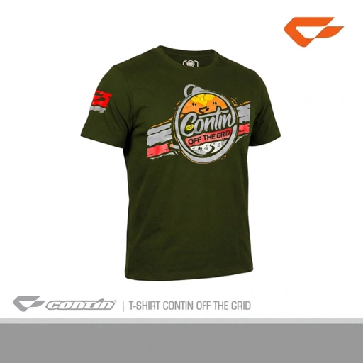 T-Shirt Bikers Contin Off The Grid - Army [Limited Stock]