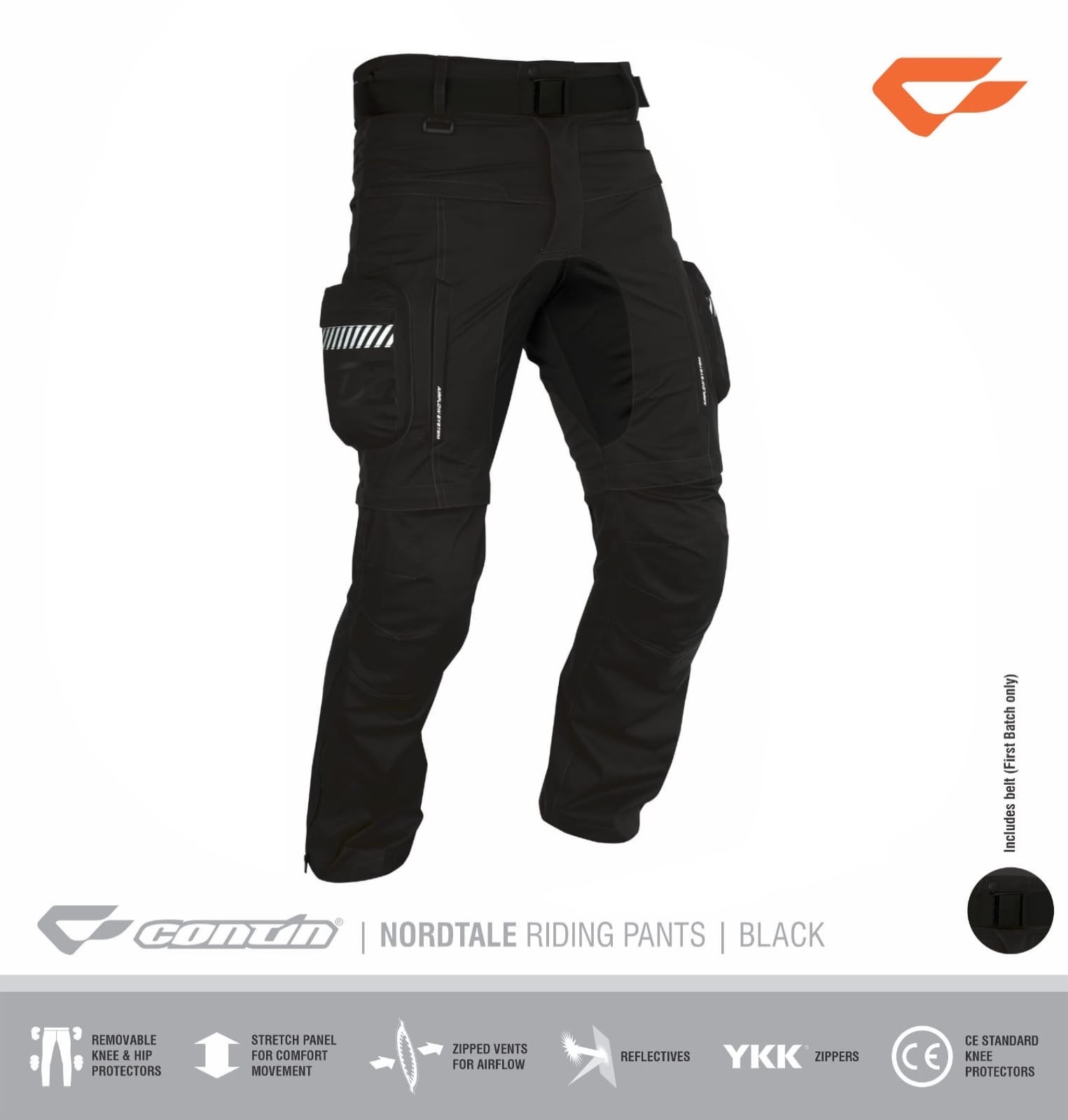 Nordtale Riding Pants - Black