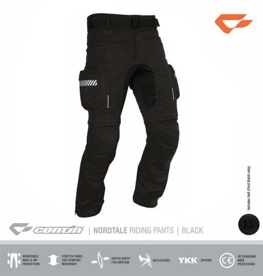 Nordtale Riding Pants - Black