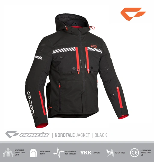 Image of Nordtale Adventure Jacket - Black