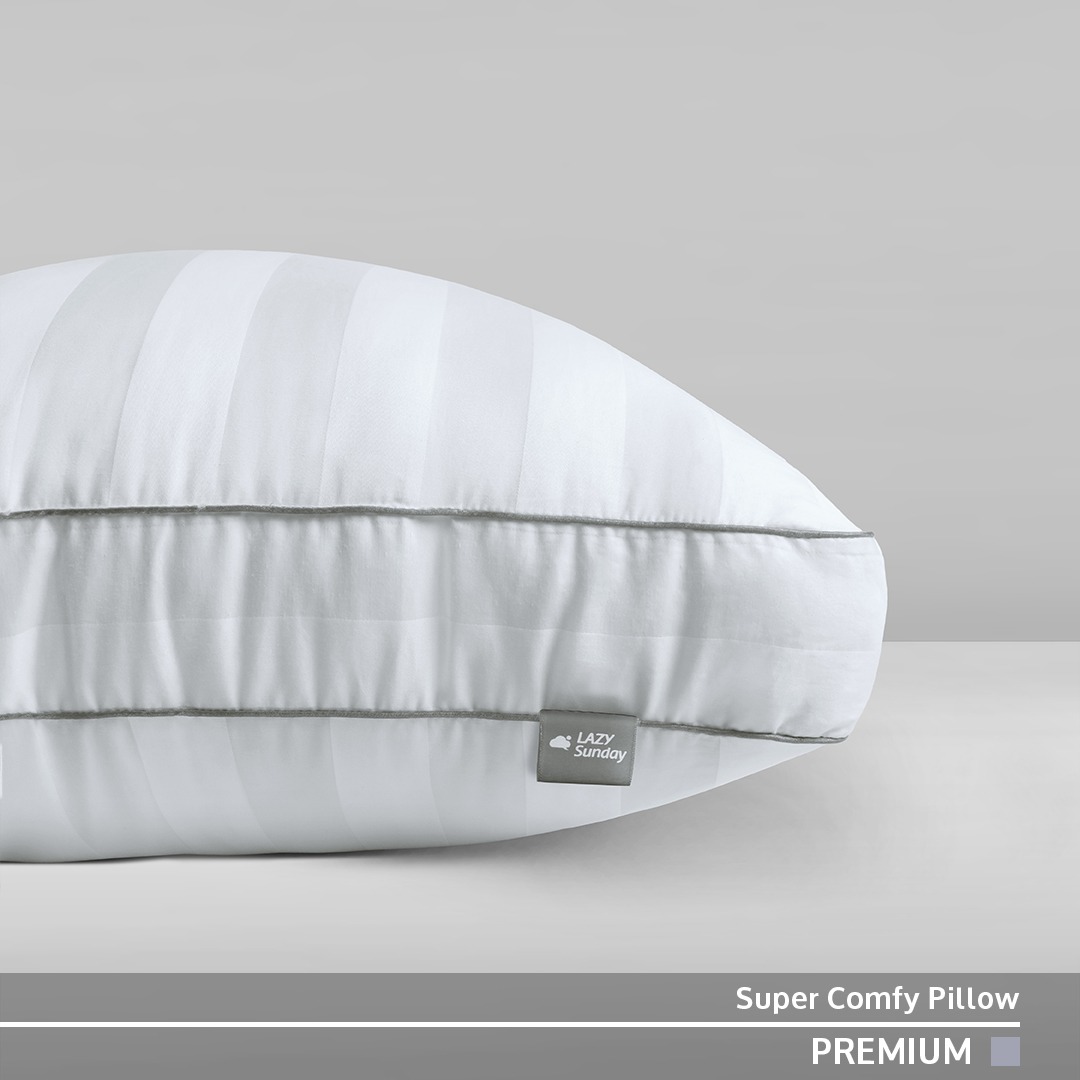 Bantal - Super Comfy Premium - Microfiber Goose Down - LAZY Sunday