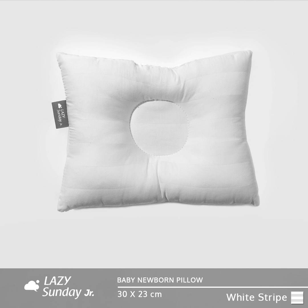Bantal Peyang Bayi / Baby Newborn Pillow - LAZY Sunday Jr.