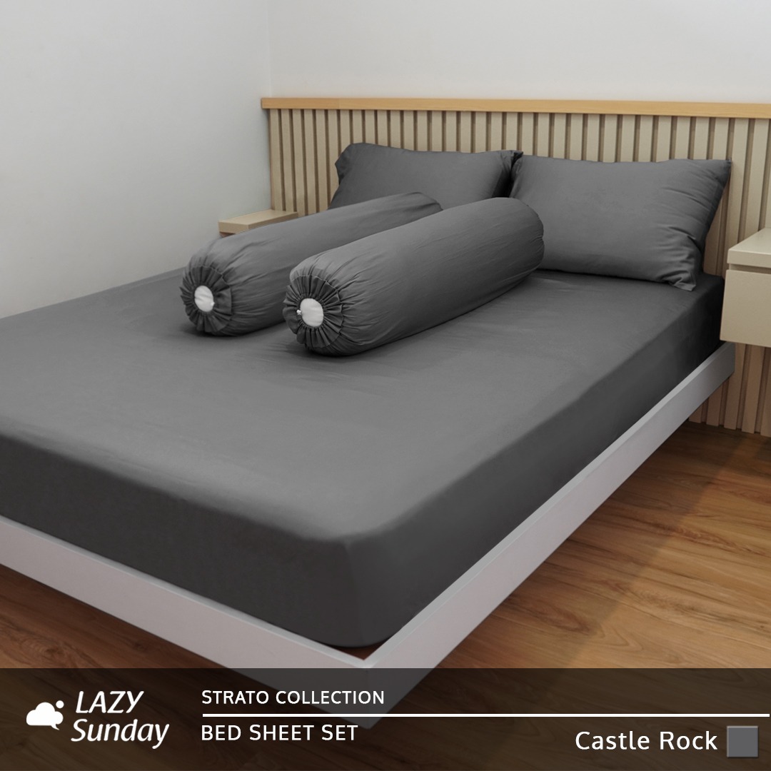 Sprei Set - Natural Bamboo - Strato Collection - LAZY Sunday