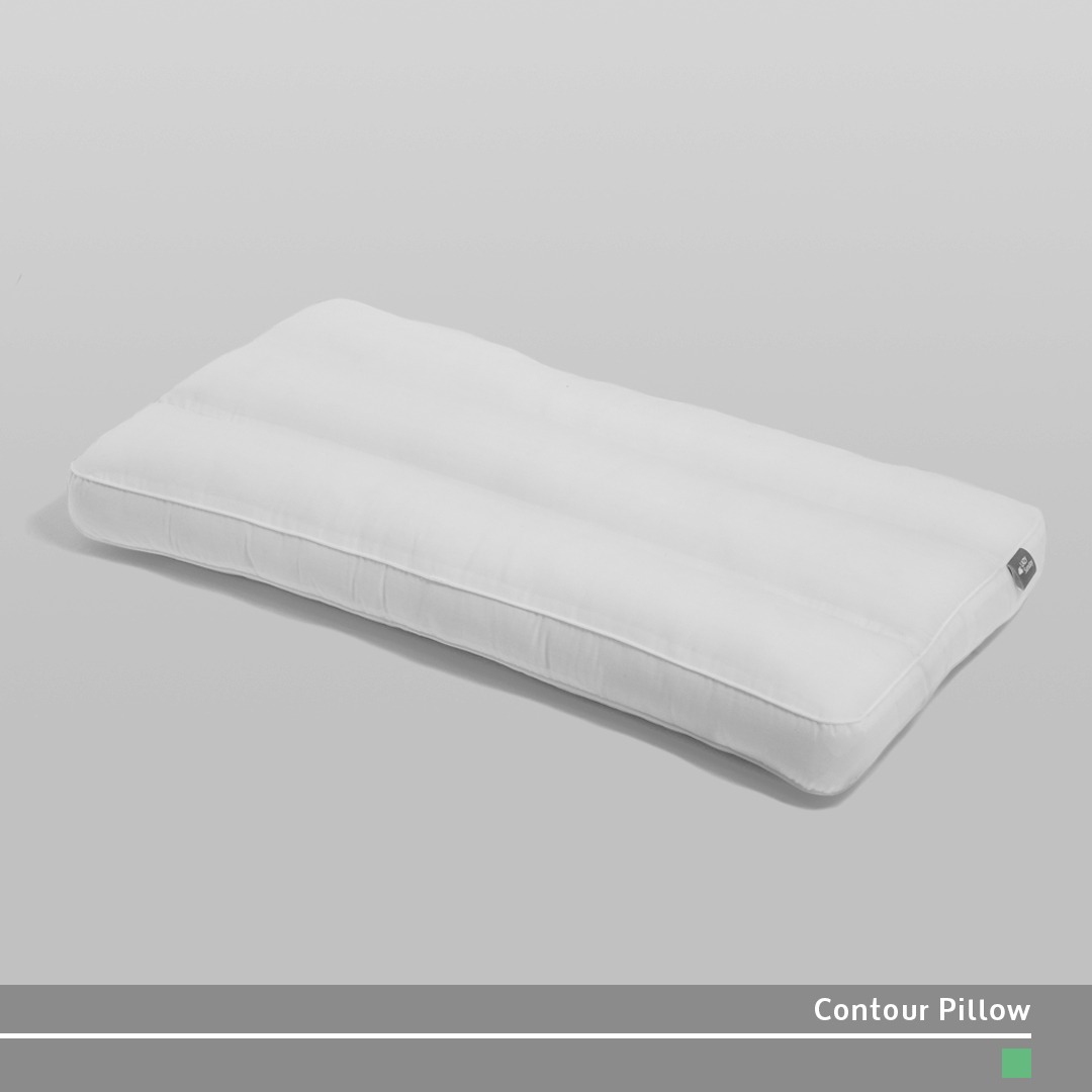 Bantal Contour - Firm Cervical Orthopedic Pillow - LAZY Sunday