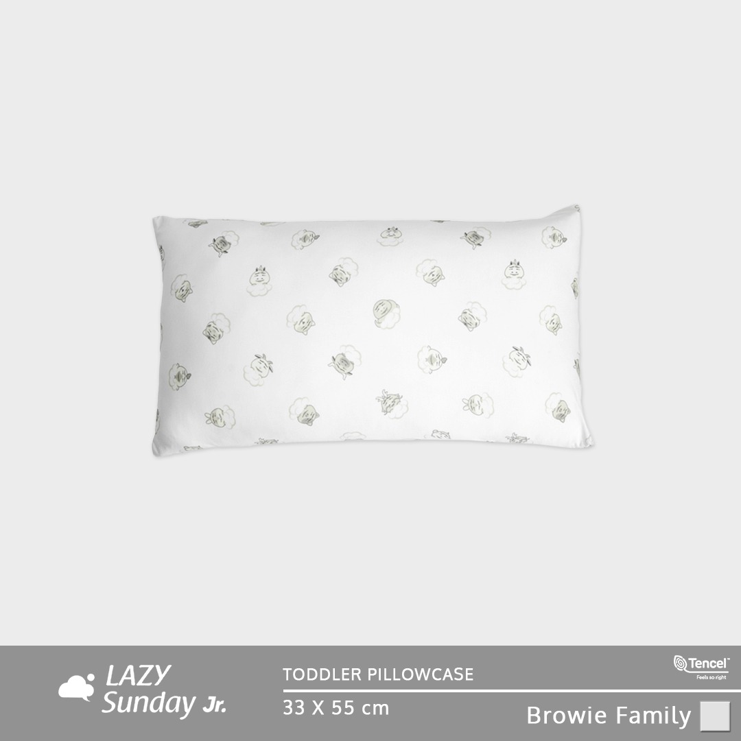 Sarung Bantal Anak / Toddler Pillowcase - 33x55 cm - LAZY Sunday Jr.