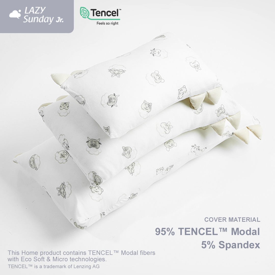 Sarung Bantal Guling Bayi - Browie Family - LAZY Sunday Jr.