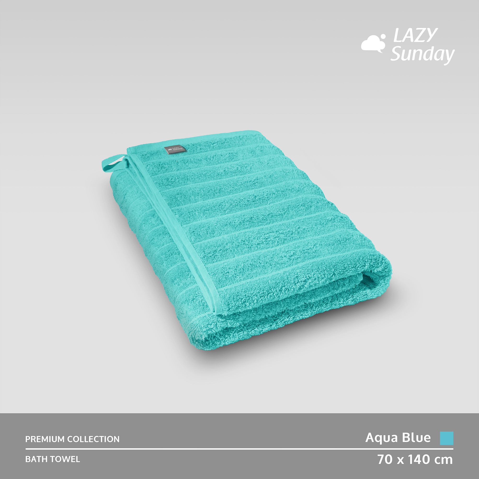 Handuk Mandi - Premium Towel 70x140 cm - LAZY Sunday