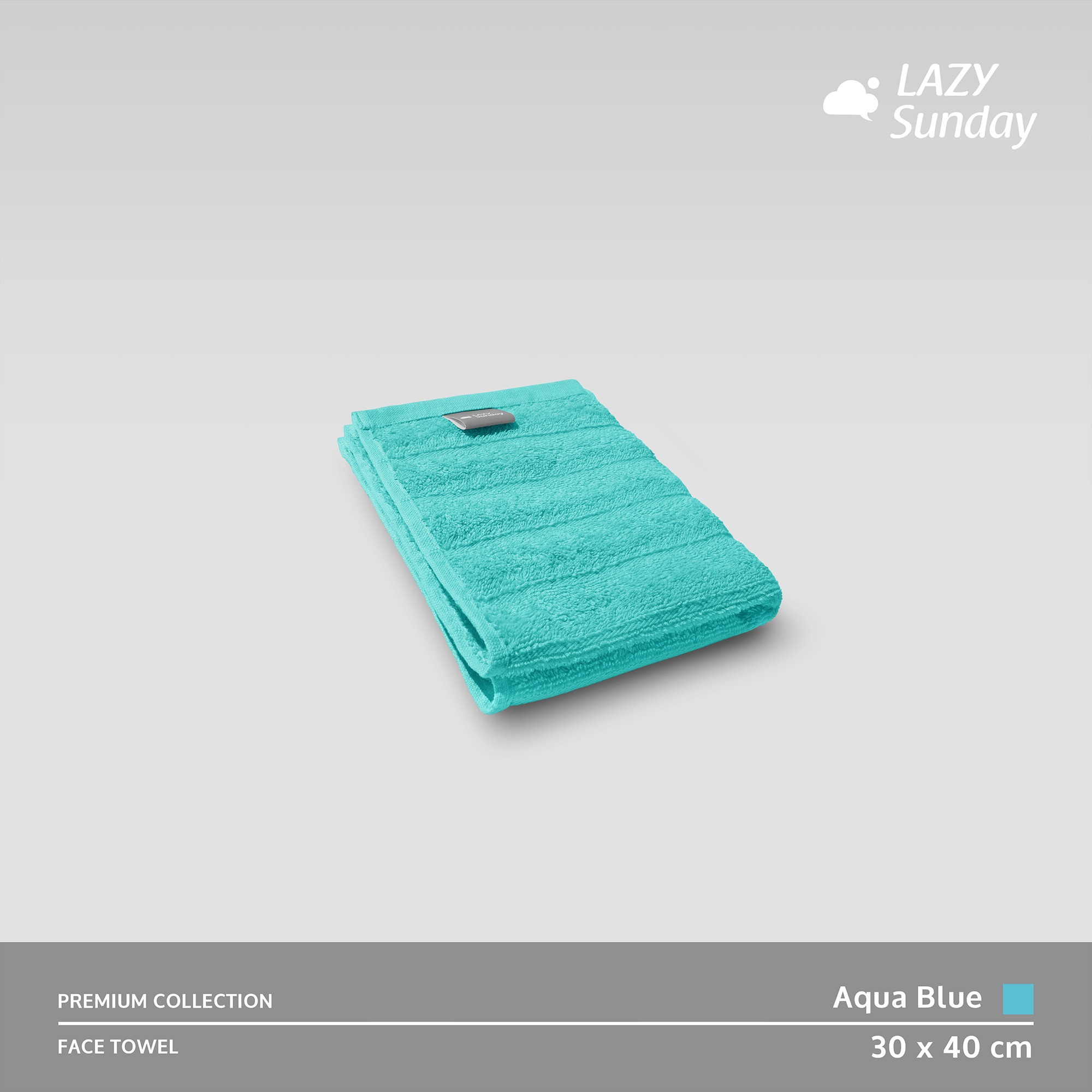 Handuk Muka / Face Towel - Premium Towel 30x40 cm - LAZY Sunday