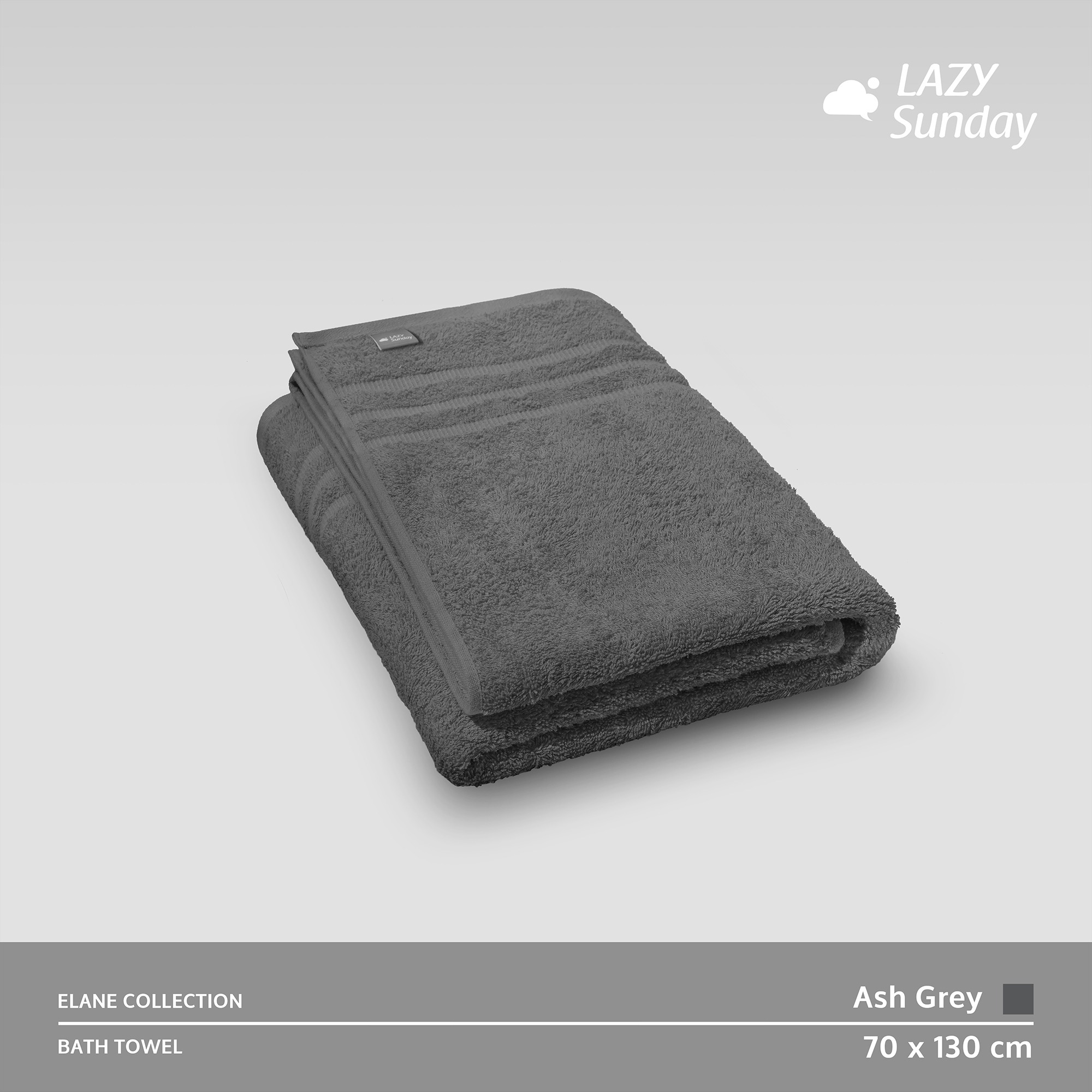 Handuk Mandi - Elane Towel 70x130 cm - LAZY Sunday
