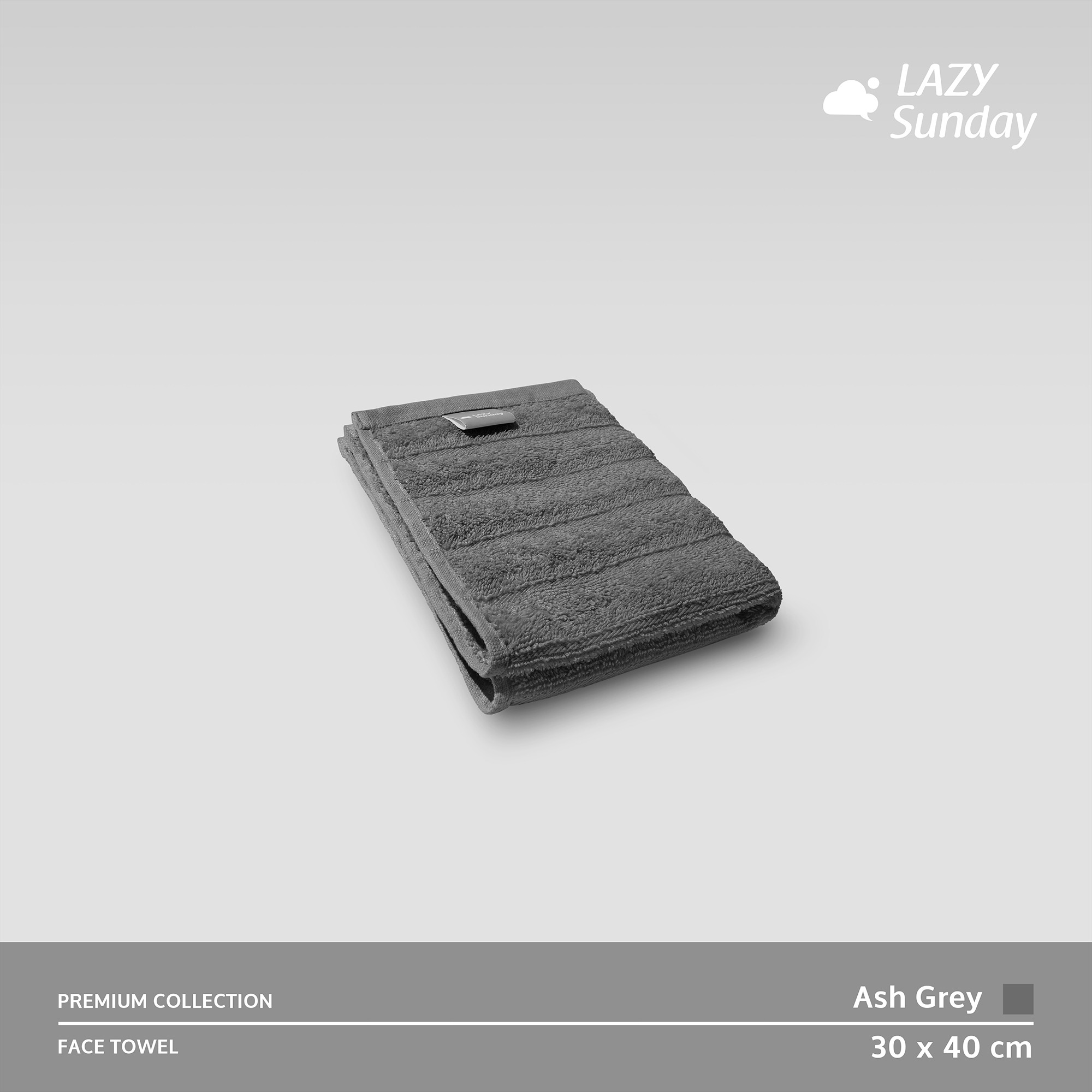 Handuk Muka / Face Towel - Premium Towel 30x40 cm - LAZY Sunday
