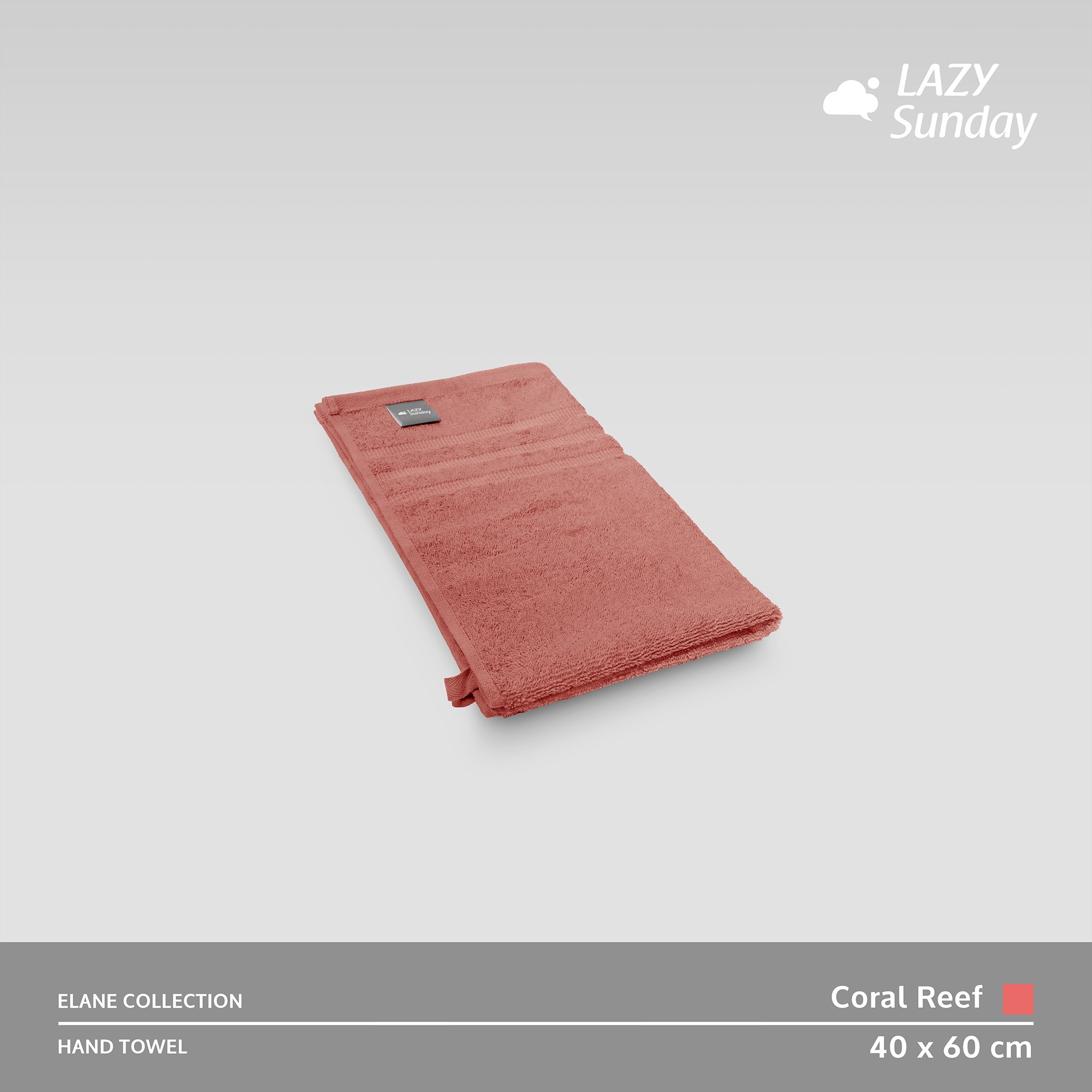 Handuk Tangan / Olahraga - Elane Towel 40x60 cm - LAZY Sunday