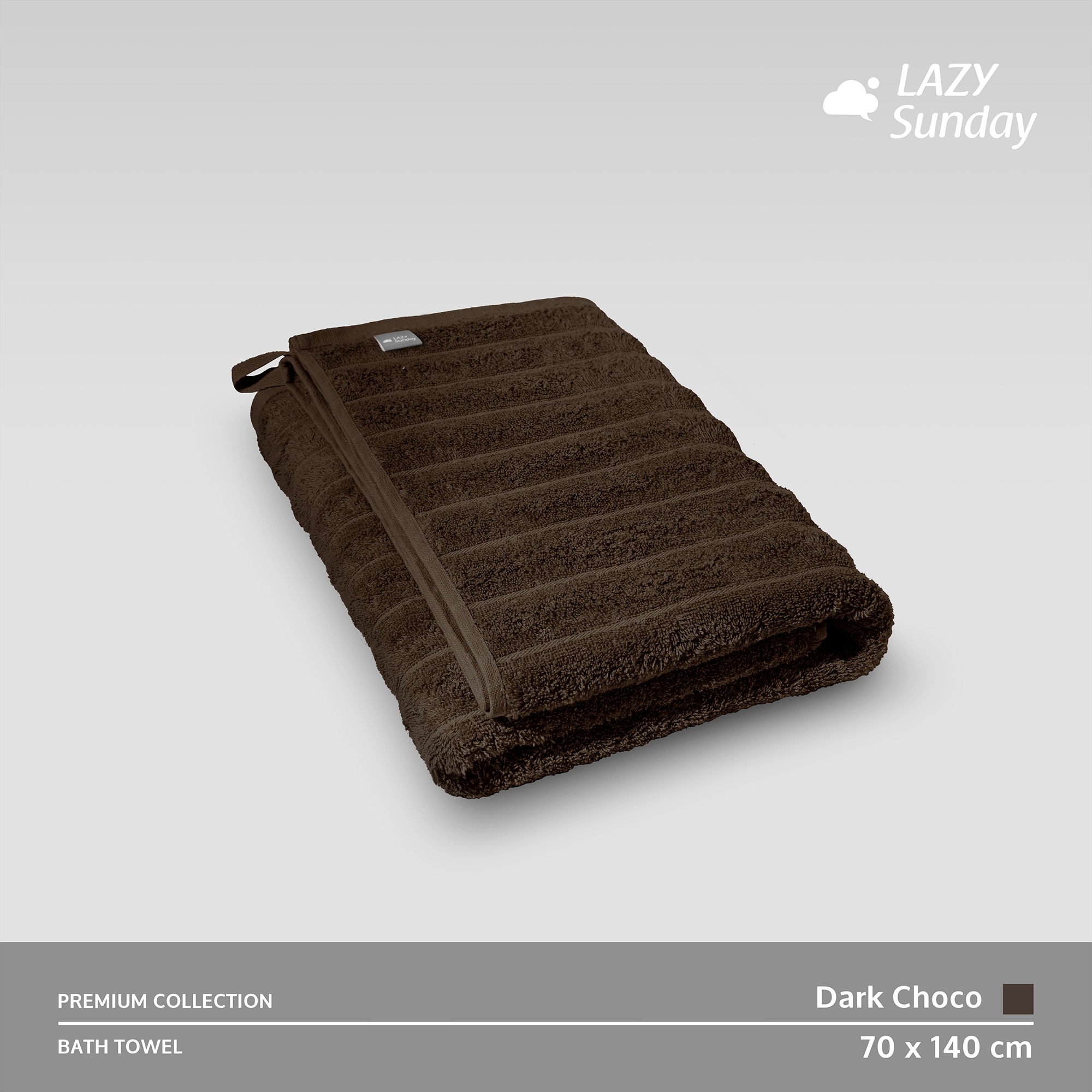 Handuk Mandi - Premium Towel 70x140 cm - LAZY Sunday