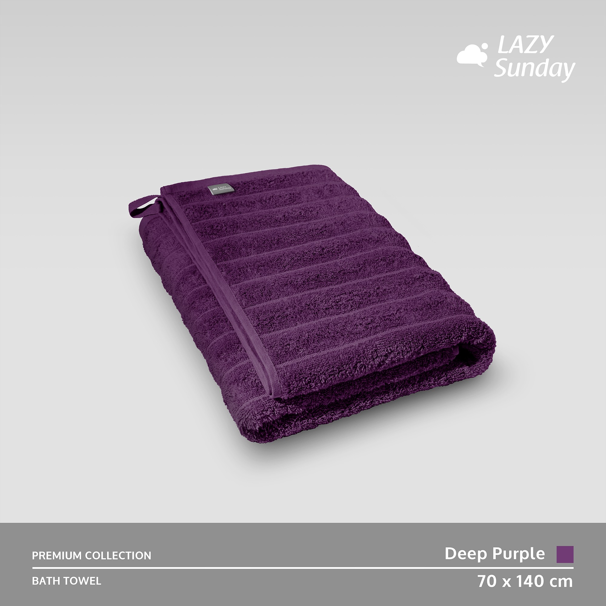 Handuk Mandi - Premium Towel 70x140 cm - LAZY Sunday