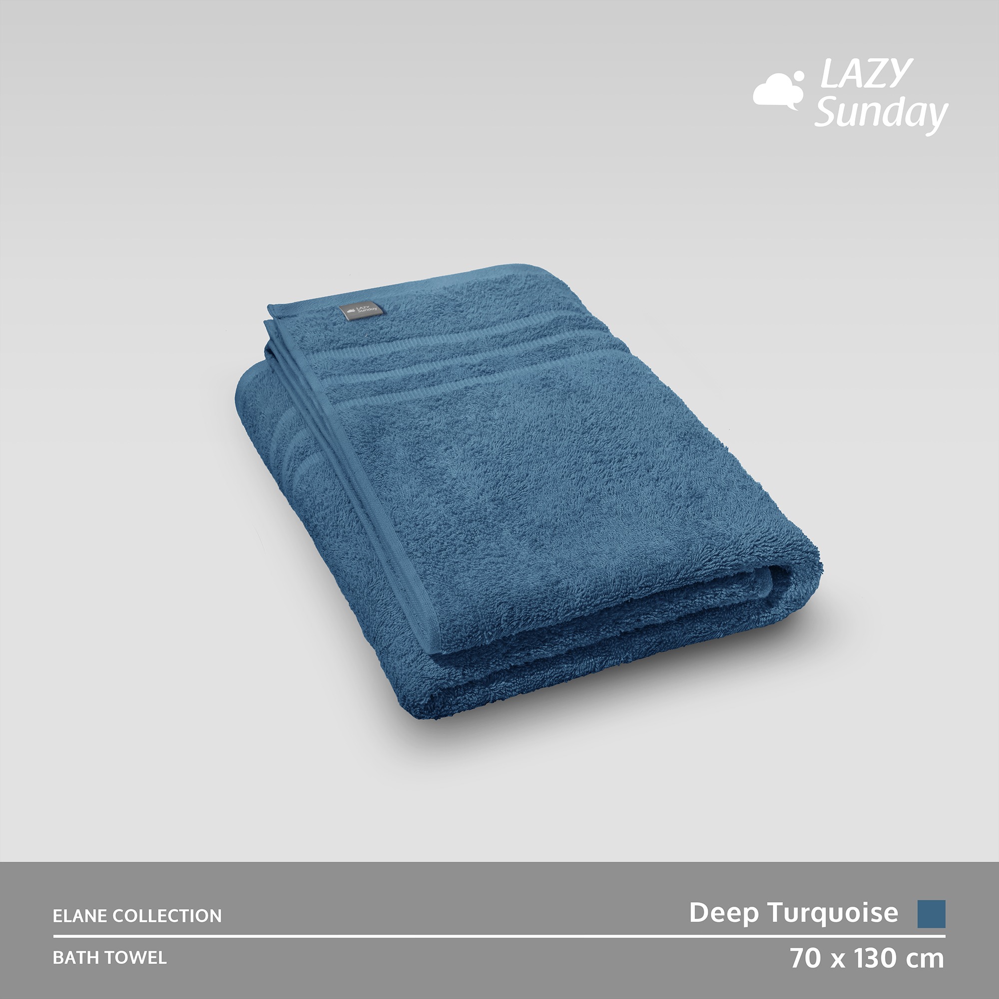 Handuk Mandi - Elane Towel 70x130 cm - LAZY Sunday