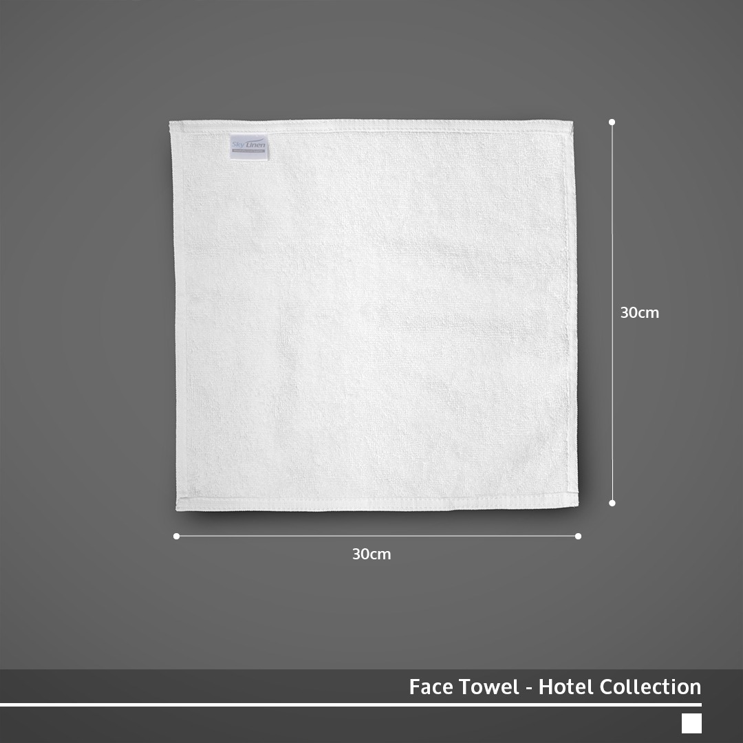 Handuk Muka / Face Towel - 30x30 cm - Hotel Collection