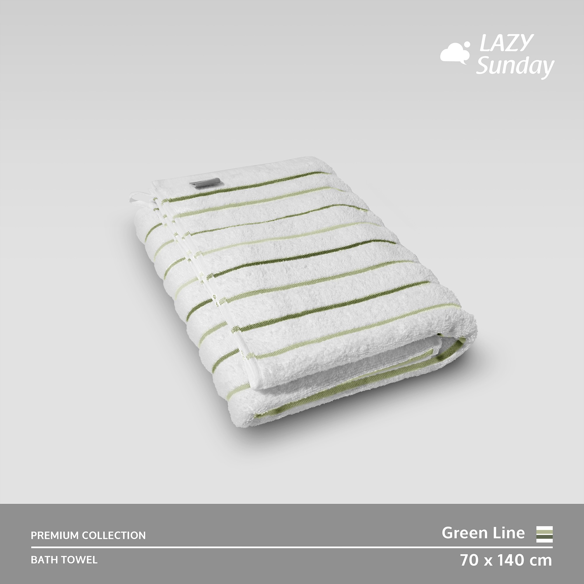 Handuk Mandi - Premium Towel 70x140 cm - LAZY Sunday