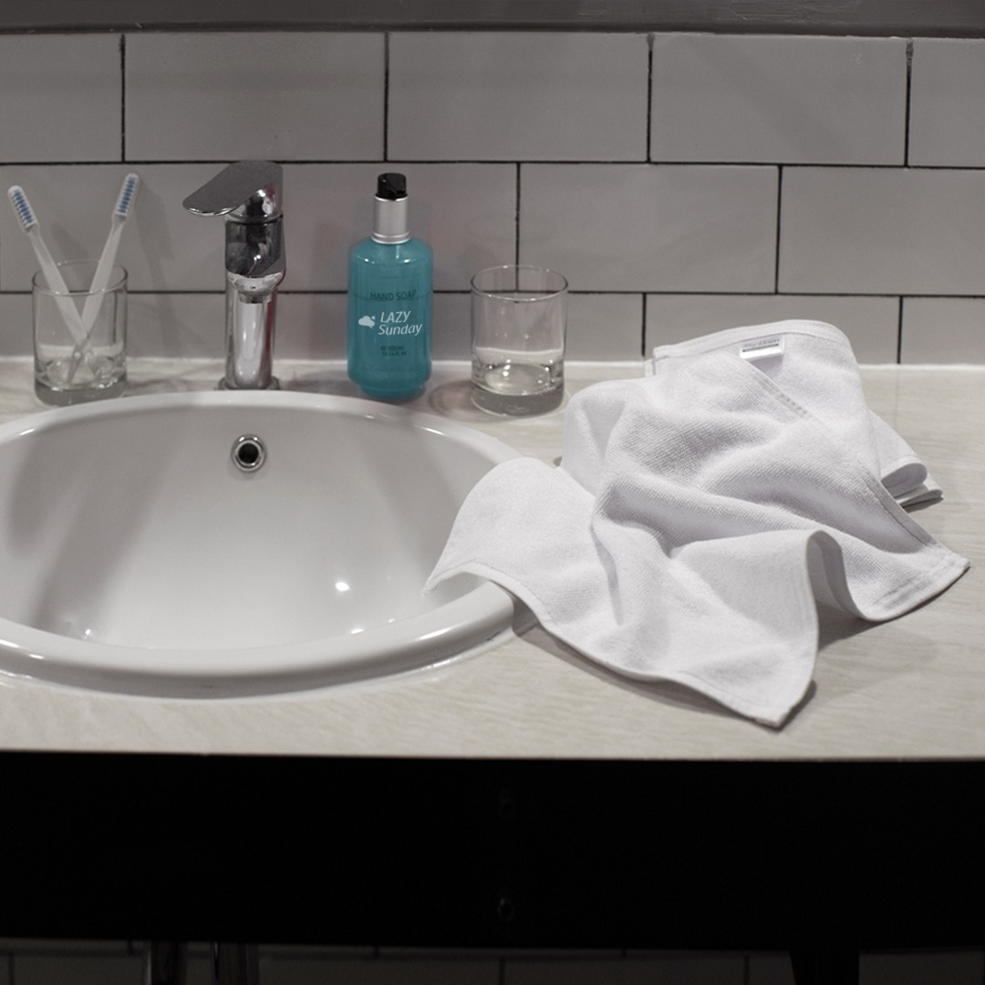 Handuk Muka / Face Towel - 30x30 cm - Hotel Collection
