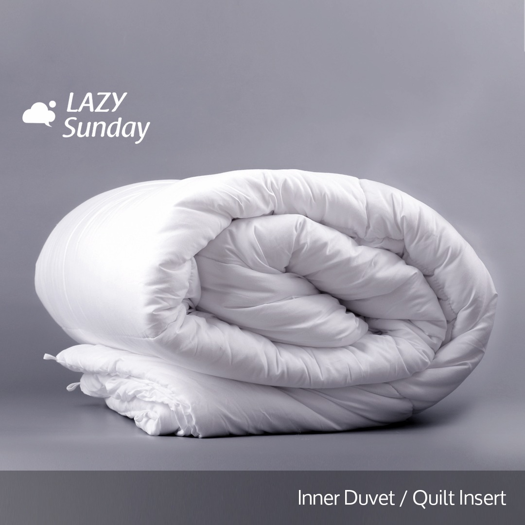 Inner Duvet / Duvet Insert / Quilt Insert - Microfiber Goose Feel - LAZY Sunday