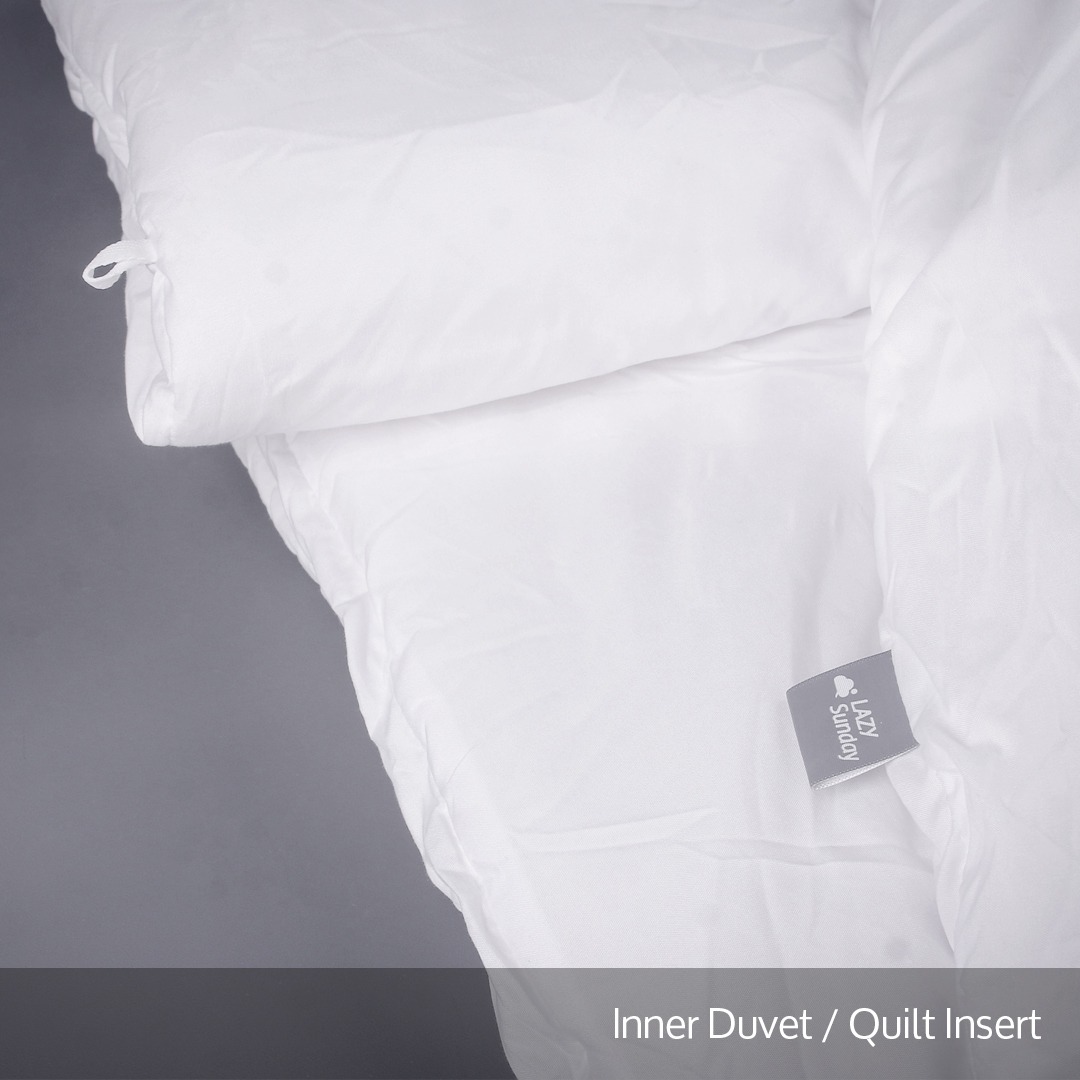 Inner Duvet / Duvet Insert / Quilt Insert - Microfiber Goose Feel - LAZY Sunday